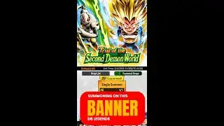 Summoning on this banner DB Legends