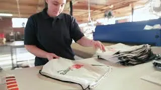 How do they... Screen Print Bags?