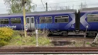 class 320306 service to newton passing cathcart