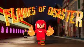 Пламя катастрофы Наклза, но в LEGO