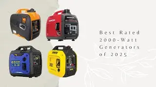 Top Rated 2000W Generators for Home Use