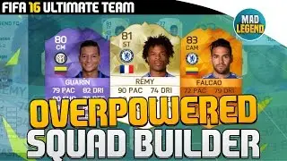 MOST OVERPOWERED SQUAD BUILDER!! - FIFA 16 ULTIMATE TEAM