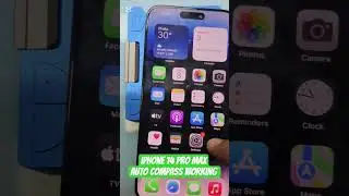 iPhone 14 pro max auto compass working job done ✅👍#apple #repair #follow #viralvideo