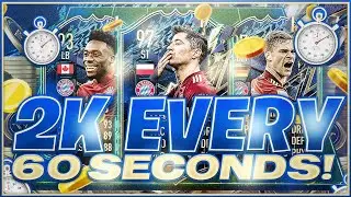 OMG! 2K EVERY 60 SECONDS FIFA 22 BEST TRADING METHOD (FIFA 22 SNIPING FILTERS & FLIPPING)