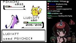 [exp-less pokemon crystal] [15] let's beat red (last crystal stream)