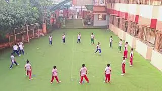 🎉 Jhulelal Trust School & Junior College | Sports & Fun Activity | Cone Collection Challenge 🏆⚽🏀🏐🏏 
