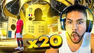 I packed 20 Walkouts on FIFA 23!