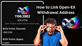 How To Link OpenEX (OEX) Withdrawal Address on Satoshi App | OpexEX withdrawal