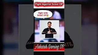 Fight Against Scout OP #gaming #pubg #bgmi #shorts