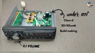 50+50watt Tpa3116d2 class-d Amplifier making || car streo amplifier making