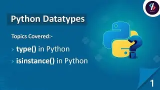 Python Tutorial for Beginners in Hindi | Datatypes in Python | type() in Python