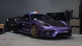 Viola Purple Metallic GT4 RS MR Coldstart+Drive