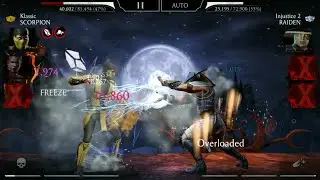 Mortal Kombat KRYPT Battle, Arctic wind team impossible to defeat with only two players #mkmobile