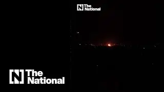 Watch Israel strikes on Gaza after border protests