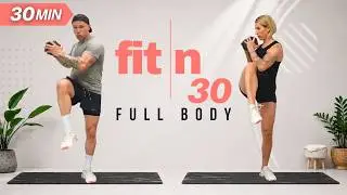 Fit in 30: Full Body Dumbbell Workout for Strength & Total Fitness (30 Minutes)