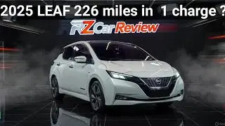 2025 Nissan LEAF: 226-Mile Real Test + $7,500 Tax Credit! (USA)#automobile #nissanleaf