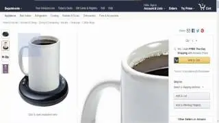 Mr  Coffee Mug Warmer for Office Home Use  MWBLK