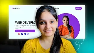 Create a Responsive Portfolio Website Using HTML & CSS | Lecture 1 | lifetime coding