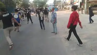 Viking bobotoh tour lampung, di lempari batu, balik mengejar