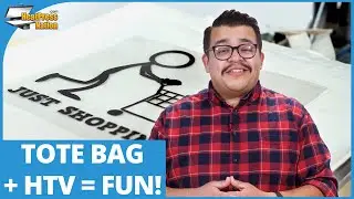 Personalized Tote Bag with HTV Tutorial
