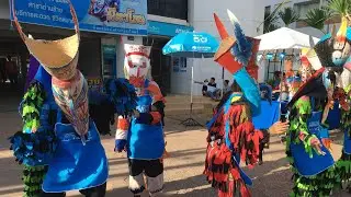 4K - Phi Ta Khon Mask Festival Dan Sai Leoi Thailand | RoundsTube