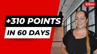 +310 Credit Score Increase in Just 60 Days: Credit Sweep Method
