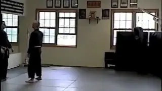 Karate: Renshi Noah Mitchell Performs ippon kumite During His 6th Dan Rank Test