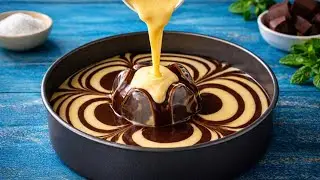 Zebra-Kuchen Rezept ohne Waage! Einfach backen mit Löffeln.