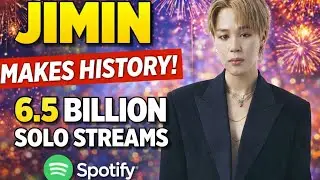 Jimin Breaks Spotify History with 6.5 Billion Solo Streams &mdash; A First in K-Pop