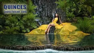 Best Quinceanera Dresses for Trains Swing Canoe & Waterfalls in Miami Quinces Dress