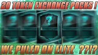 20 BRAND NEW TOKEN EXCHANGE PACKS ! | WE PULLED AN ELITE ! | FIFA Mobile Android / IOS