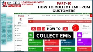 MicroMuneem V3.0 | Part- 10 How to Collect EMI from Customers in Loan Management System