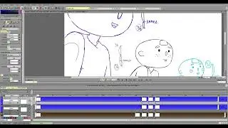 Прорисовка в программе TVPaint