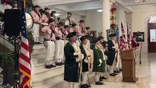 Massachusetts Colonial Navy celebrates 250th anniversary with performance at Boston's State House