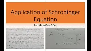 Particle in One-Dimensional Box