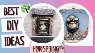 Best Dollar Tree DIY Ideas For Spring. #napkinexchangechallenge #craft #diy #dollartree