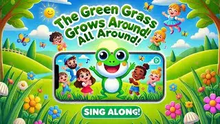 Learn About Green! Fun Kids&rsquo; Song on Colors, Nature & Animals 🌱 | Preschool Learning Video