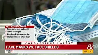 News 8 viewers weigh in on face mask vs  face shield debate