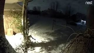 Video shows person throw brick at home in Canton Township