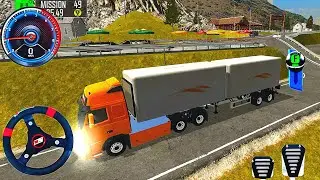 Driving Island: Delivery Quest #15 - Double Container Truck Beautiful Island Android Gameplay