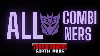 ALL DECEPTICON COMBINERS | Transformers Earth Wars