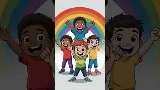 Color Challenge Song for Kids 🎨 | Learn Colors with Fun Actions  #kids #kidssongs #nurseryrhyme
