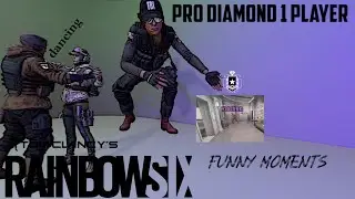 r6 pro diamond 1 player (funny moments)