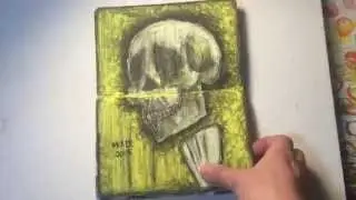 Small Format Art Journal Flip #1