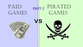 Paid Games VS Pirated Games Part 2 / Stickman Animation / Rocky animations