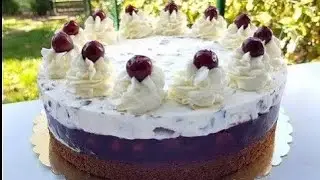 Traumhafter Stracciatella Kirsch Kuchen  UNGLAUBLICH LECKER UND EINFACH ♥