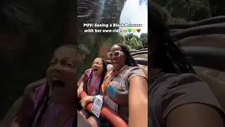 Seeing a BLACK Princess with their OWN Ride at Disney! #shorts