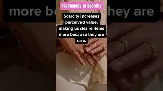 Why Are Limited Things So Desirable? Discover the Scarcity Effect! #Shorts