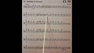 12 Holiday In Havana piano accompaniment at rehearsal speed
