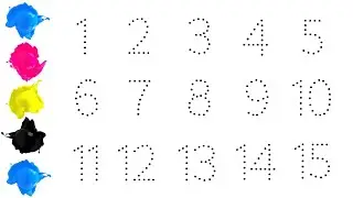 Numbers counting for kids. 1234 for children. Number counting practice for kids. Counting 1 to 10.
